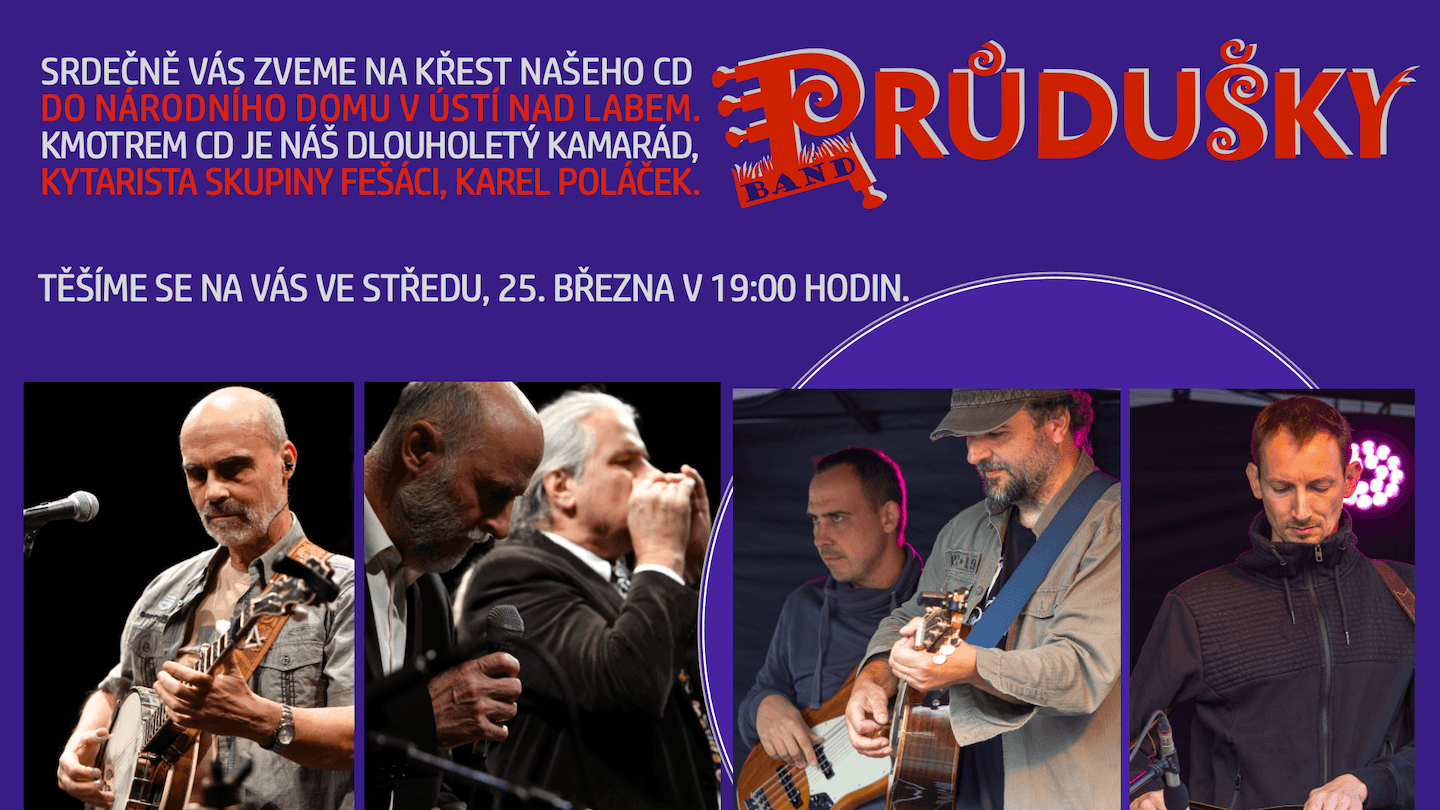 Křest nového CD Průdušky 50